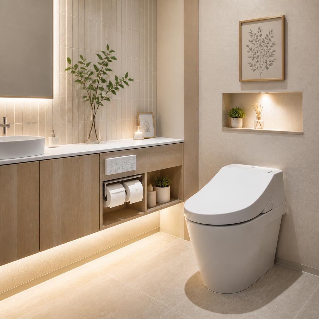 快適トイレでストレスフリー!