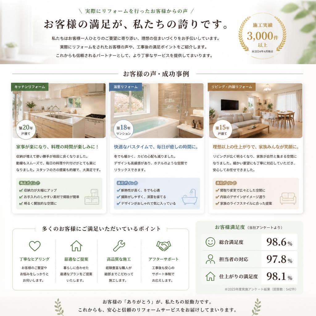 お客様の声